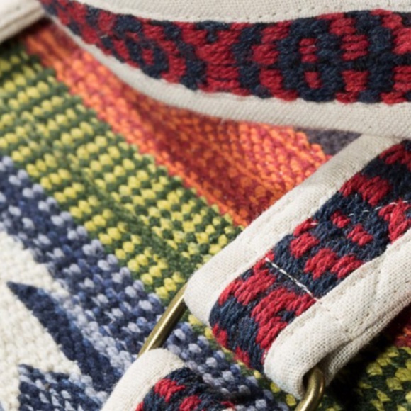 Handmade Southwestern Aztec Tribal Print Duffel Bag - Picture 5 of 10